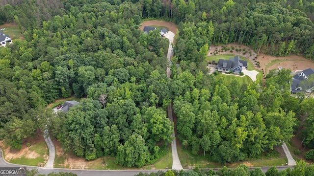 177 Garnett Point Dr, Carrollton, GA 30117 - view of property location featuring a heavily wooded area