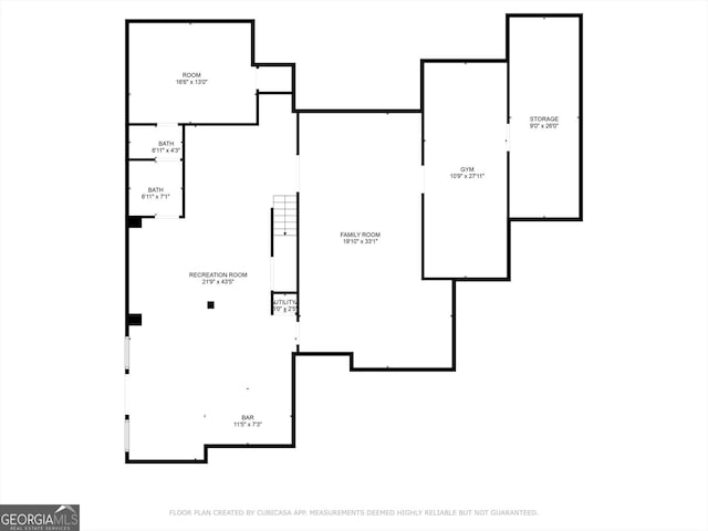 177 Garnett Point Dr, Carrollton, GA 30117 - view of home floor plan
