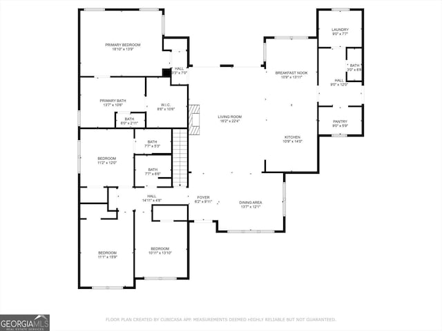 177 Garnett Point Dr, Carrollton, GA 30117 - view of property floor plan