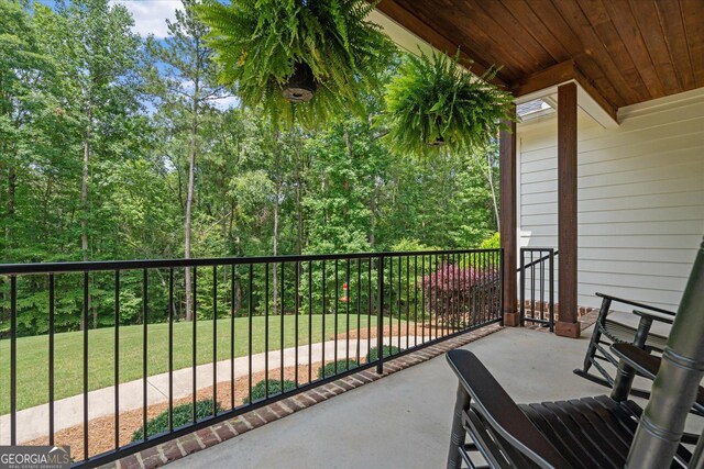 177 Garnett Point Dr, Carrollton, GA 30117 - view of balcony