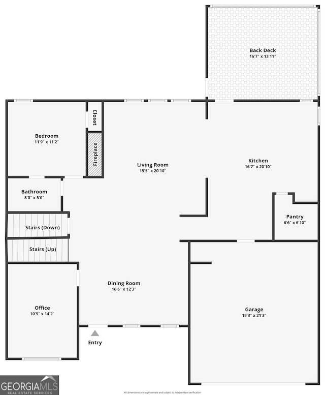 2539 Larson Creek Cv, Duluth, GA 30097 - view of room layout