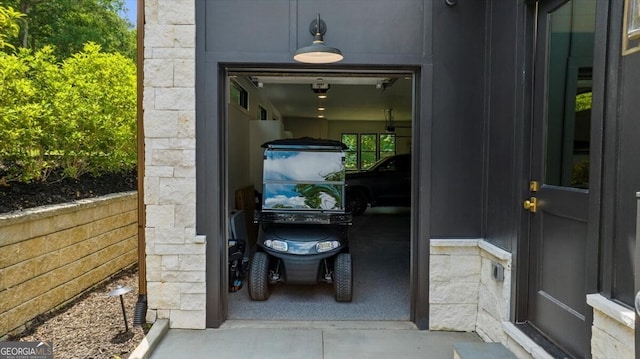 4451 Shellie Ln, Oakwood, GA 30566 - property entrance with stone siding