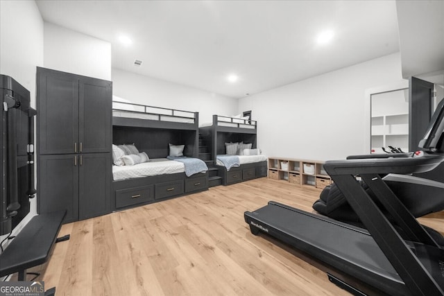 4451 Shellie Ln, Oakwood, GA 30566 - bedroom with light wood-style floors