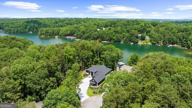 4451 Shellie Ln, Oakwood, GA 30566 - drone / aerial view of a nearby body of water
