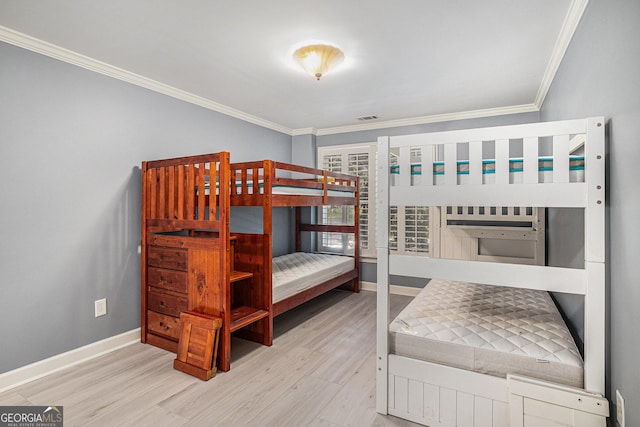 1155 Admiral Xing, Alpharetta, GA 30005 - bedroom featuring crown molding and wood finished floors