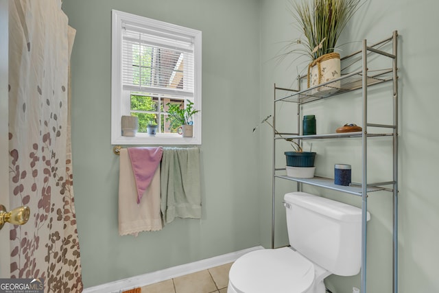 15 Bern Vis, Sautee Nacoochee, GA 30571 - bathroom with tile patterned flooring and a shower with curtain