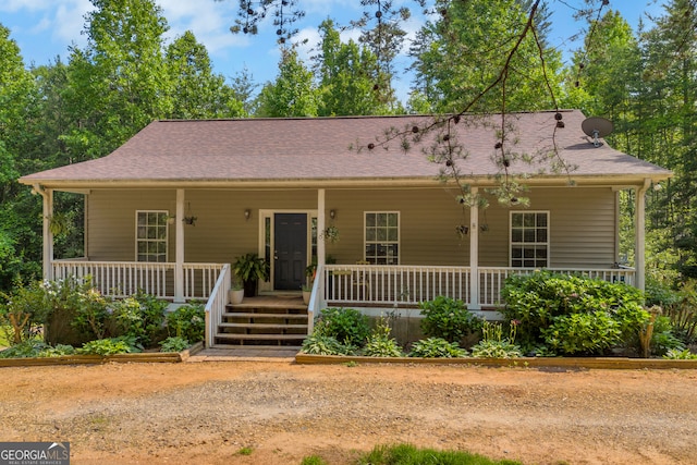 15 Bern Vis, Sautee Nacoochee, GA 30571 - view of front of home featuring covered porch