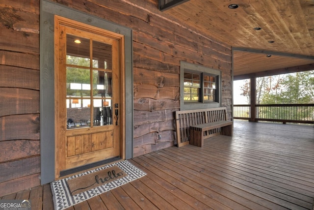 330 Serenity Ridge Ln, Mineral Bluff, GA 30559 - doorway to property