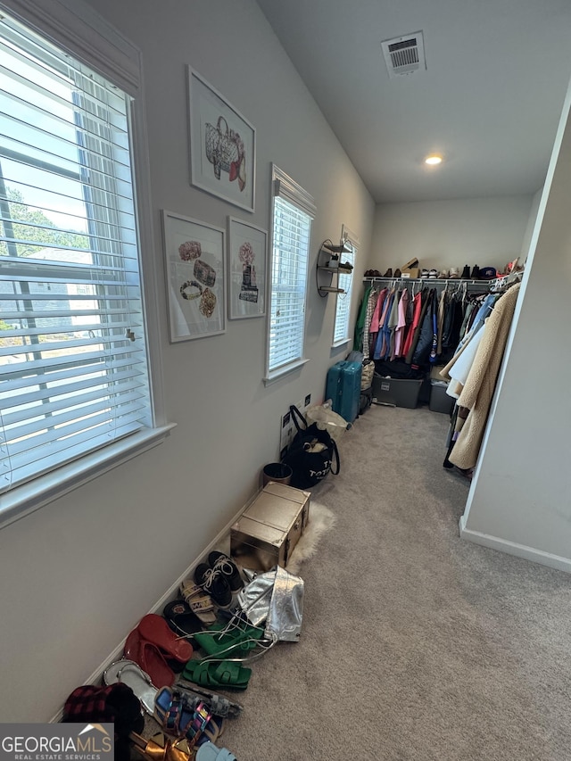 5257 Shorthorn Way, Powder Springs, GA 30127 - spacious closet with carpet