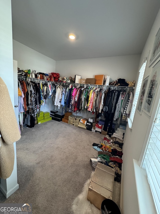 5257 Shorthorn Way, Powder Springs, GA 30127 - walk in closet with carpet floors