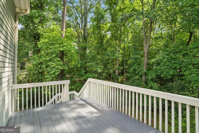 46 Highland Ct, Carrollton, GA 30116 - view of wooden deck