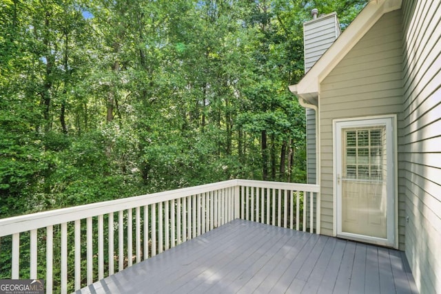 46 Highland Ct, Carrollton, GA 30116 - view of wooden deck