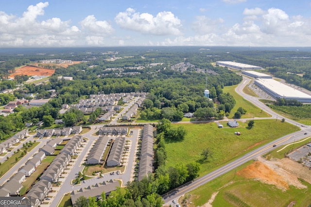 5615 Parkview Ln, Flowery Branch, GA 30542 - aerial perspective of suburban area