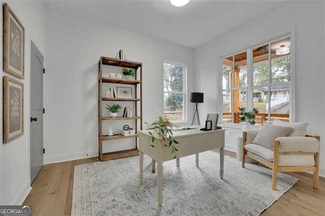 830 Gaston St SW, Atlanta, GA 30310 - office space featuring light wood-style flooring and baseboards