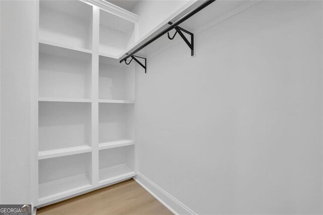 826 Gaston St SW, Atlanta, GA 30310 - walk in closet with wood finished floors