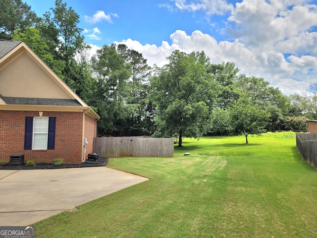 223 Overland Trl, Mcdonough, GA 30252 - view of yard with view of wooded area
