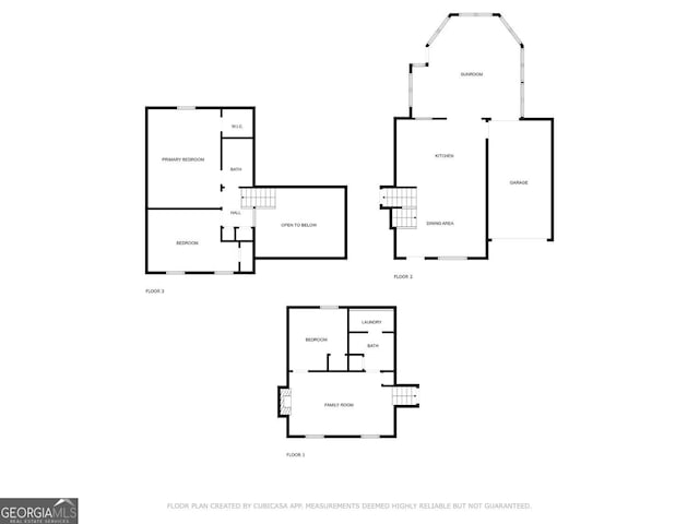2716 Meadow Ridge Dr NW, Duluth, GA 30096 - view of floor plan / room layout