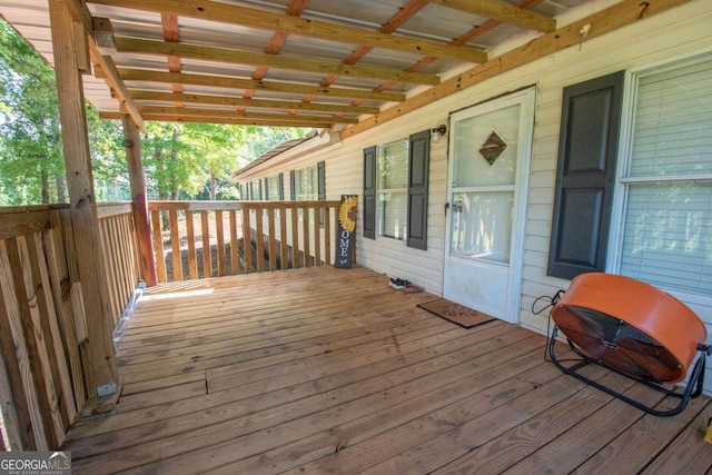 381 Jim Turner Rd, West Point, GA 31833 - view of wooden terrace