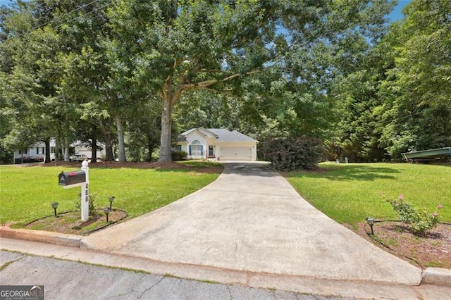 408 Victoria Place Dr, Locust Grove, GA 30248 - view of front of house with a front lawn and driveway