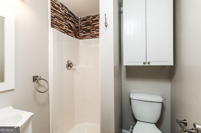 3993 Forrest Ct, Atlanta, GA 30341 - full bath featuring a stall shower and vanity