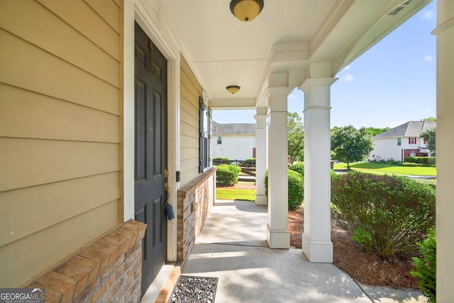 6131 Sparkling Cove Ln, Buford, GA 30518 - view of covered porch
