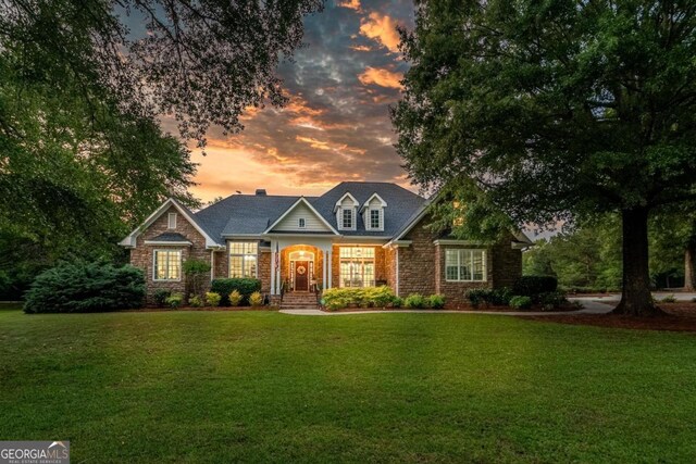 1421 Jack Malcom Rd, Madison, GA 30650 - view of front of house with a lawn