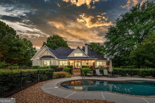 1421 Jack Malcom Rd, Madison, GA 30650 - view of swimming pool