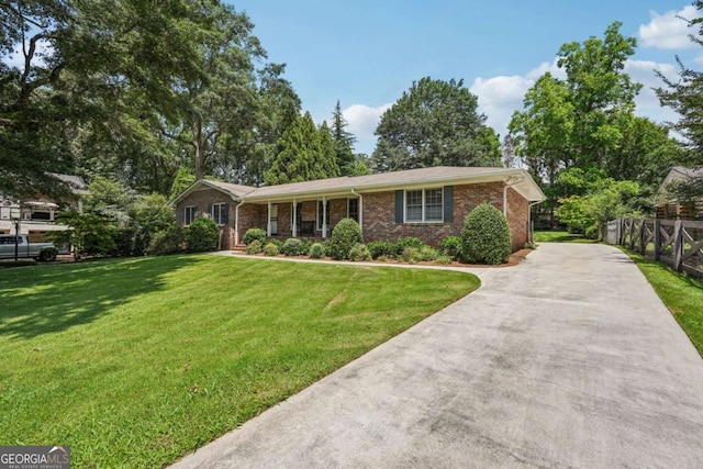 1501 Memory Ln SE, Smyrna, GA 30080 - ranch-style house with driveway and brick siding