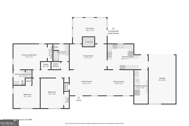 1501 Memory Ln SE, Smyrna, GA 30080 - view of room layout