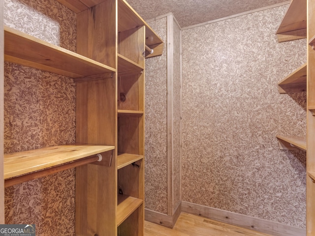 210 Roberts Point Rd, Jackson, GA 30233 - walk in closet with wood finished floors