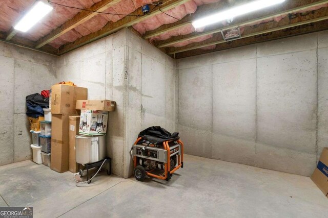 7430 Ramsgate Ct, Cumming, GA 30040 - view of unfinished basement