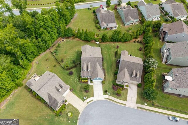 7430 Ramsgate Ct, Cumming, GA 30040 - aerial view of residential area
