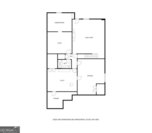 7430 Ramsgate Ct, Cumming, GA 30040 - view of floor plan / room layout