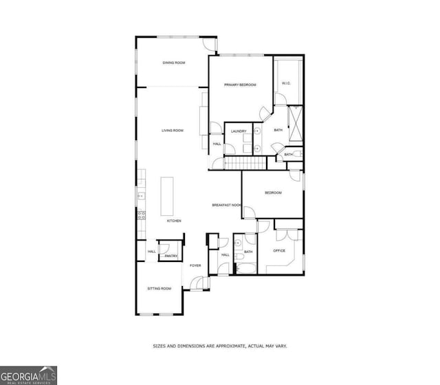 7430 Ramsgate Ct, Cumming, GA 30040 - view of room layout