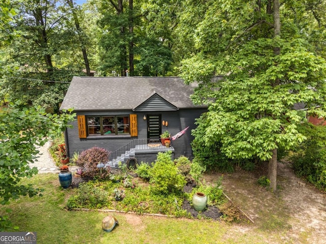 2468 Fallview Ter, Atlanta, GA 30344 - view of front of property featuring roof with shingles