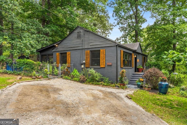 2468 Fallview Ter, Atlanta, GA 30344 - view of front of house with brick siding