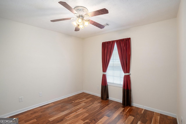40 Browning Dr, Covington, GA 30016 - spare room featuring a ceiling fan and wood finished floors