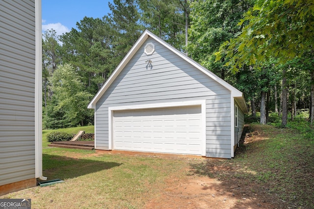 40 Browning Dr, Covington, GA 30016 - view of detached garage