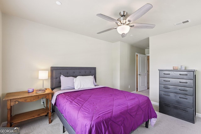 532 Lemon St NE, Marietta, GA 30060 - bedroom featuring carpet floors and a ceiling fan