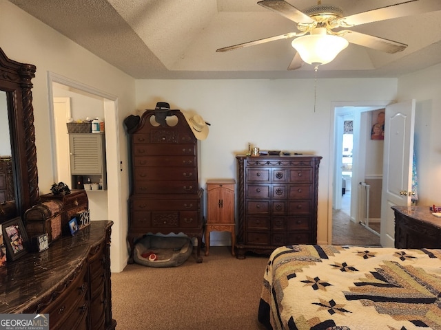 115 Settlers Trl, Warner Robins, GA 31088 - carpeted bedroom featuring ceiling fan