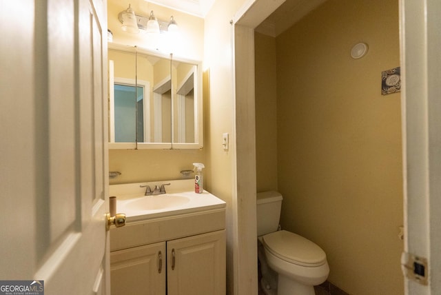 1115 W 51st St, Savannah, GA 31405 - bathroom featuring vanity and toilet