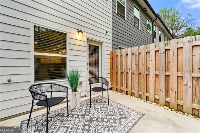 4992 Lower Elm, Atlanta, GA 30349 - view of patio