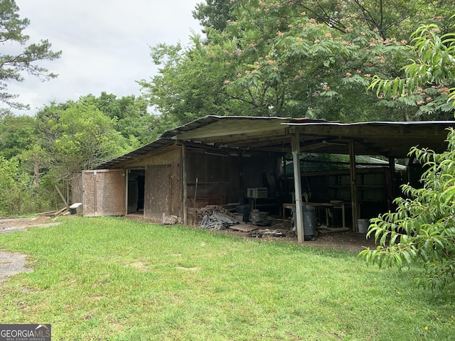 2712 Maple Rd SE, Rome, GA 30161 - view of pole building with a yard