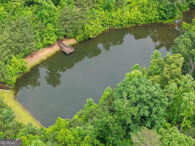 6460 Valley Crossing Way, Cumming, GA 30028 - bird's eye view of a large body of water