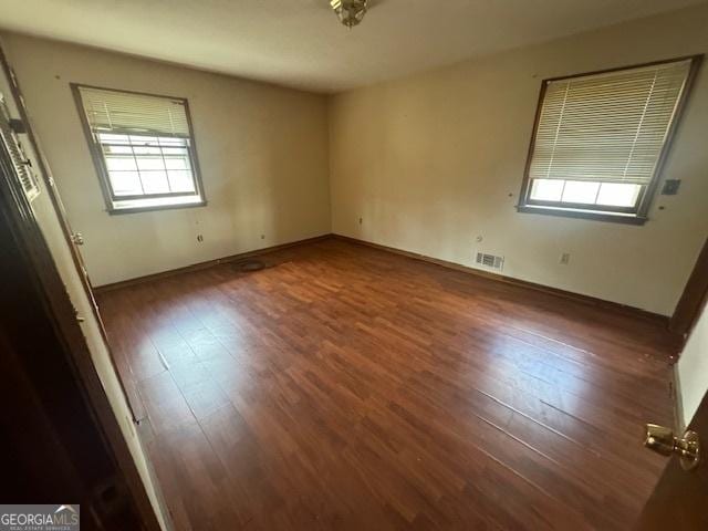 3415 Spring Valley Blvd, South Fulton, GA 30349 - unfurnished room with wood finished floors and baseboards