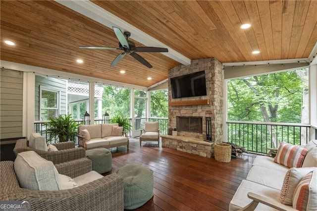 660 Glendalough Ct, Alpharetta, GA 30004 - view of sunroom