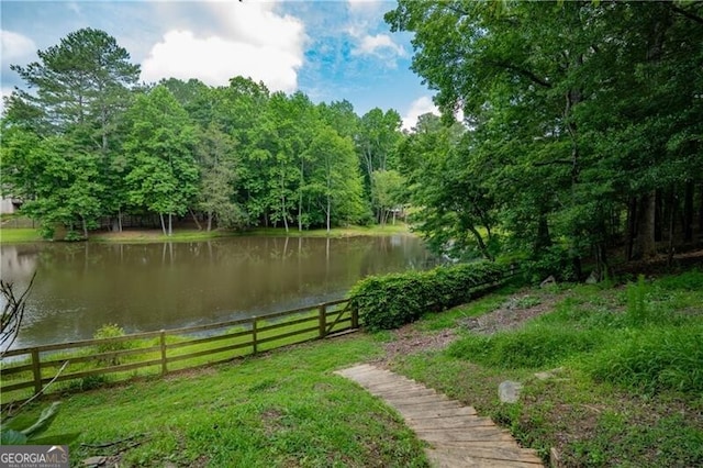 660 Glendalough Ct, Alpharetta, GA 30004 - view of yard featuring a water view