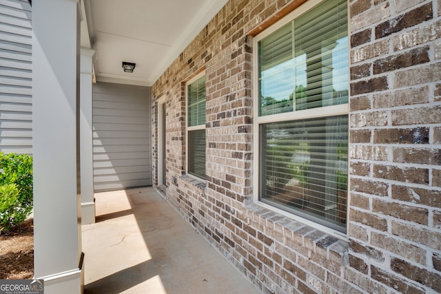 7043 Lancaster Xing, Flowery Branch, GA 30542 - view of porch