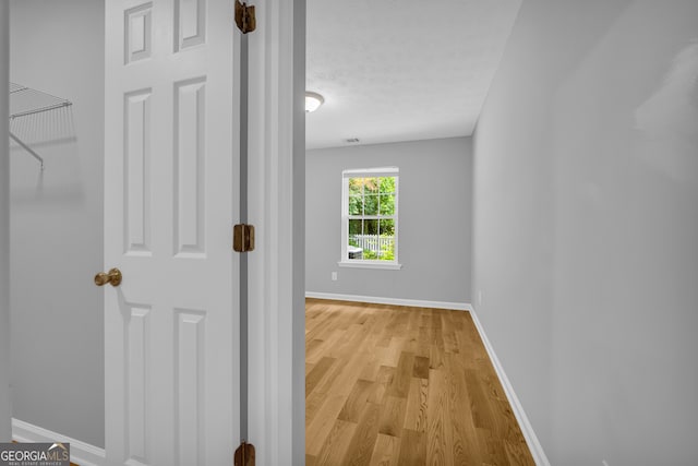 110 Northridge Dr, Demorest, GA 30535 - corridor with light wood-style flooring and baseboards
