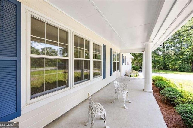 204 Old Oak Rd, Macon, GA 31216 - view of porch